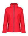 Dames Softshell Jas Octagon II Regatta TRA689 classic red-black